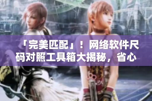 「完美匹配」！網(wǎng)絡(luò)軟件尺碼對(duì)照工具箱大揭秘，省心解決開發(fā)問(wèn)題！