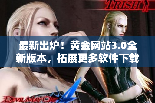 最新出爐！黃金網(wǎng)站3.0全新版本，拓展更多軟件下載資源！