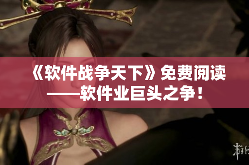 《軟件戰(zhàn)爭(zhēng)天下》免費(fèi)閱讀——軟件業(yè)巨頭之爭(zhēng)！