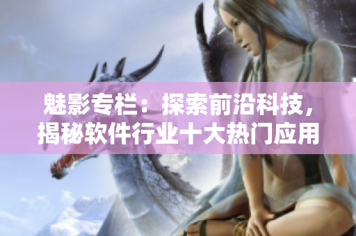 魅影專欄：探索前沿科技，揭秘軟件行業(yè)十大熱門應用