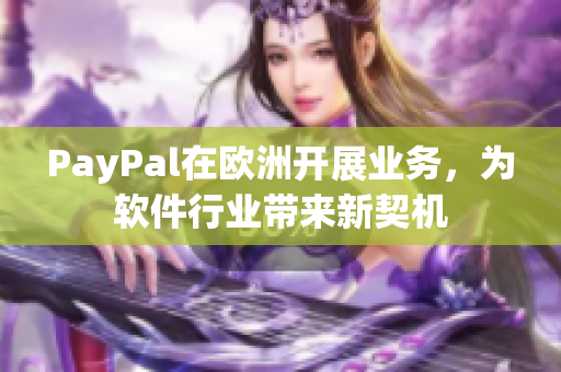 PayPal在歐洲開(kāi)展業(yè)務(wù)，為軟件行業(yè)帶來(lái)新契機(jī)