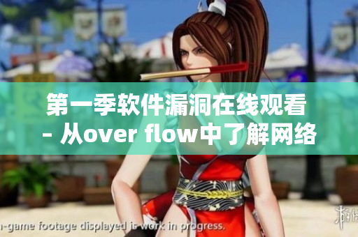 第一季軟件漏洞在線(xiàn)觀看 – 從over flow中了解網(wǎng)絡(luò)軟件安全漏洞