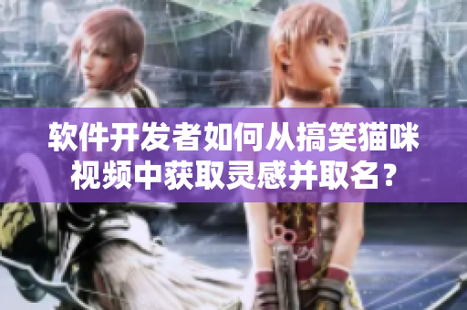 軟件開發(fā)者如何從搞笑貓咪視頻中獲取靈感并取名？