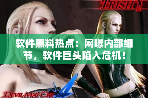 軟件黑料熱點：網(wǎng)曝內(nèi)部細節(jié)，軟件巨頭陷入危機！