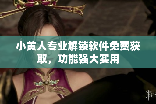 小黃人專業(yè)解鎖軟件免費獲取，功能強大實用