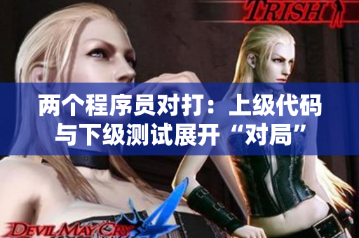 兩個(gè)程序員對(duì)打：上級(jí)代碼與下級(jí)測(cè)試展開(kāi)“對(duì)局”