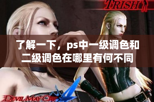 了解一下，ps中一級調(diào)色和二級調(diào)色在哪里有何不同