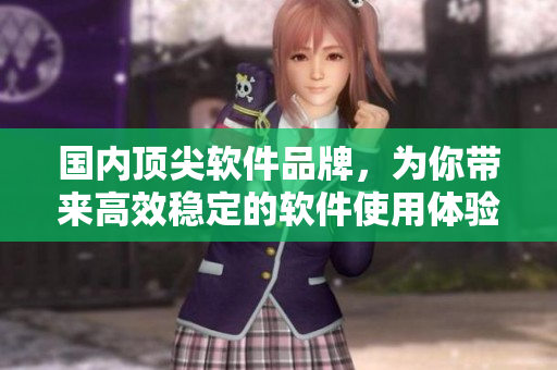 國(guó)內(nèi)頂尖軟件品牌，為你帶來(lái)高效穩(wěn)定的軟件使用體驗(yàn)