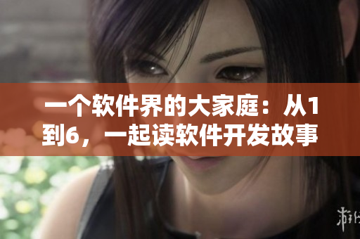 一個(gè)軟件界的大家庭：從1到6，一起讀軟件開發(fā)故事