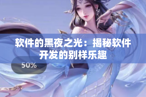 軟件的黑夜之光：揭秘軟件開(kāi)發(fā)的別樣樂(lè)趣