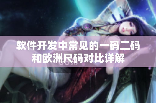 軟件開發(fā)中常見的一碼二碼和歐洲尺碼對(duì)比詳解