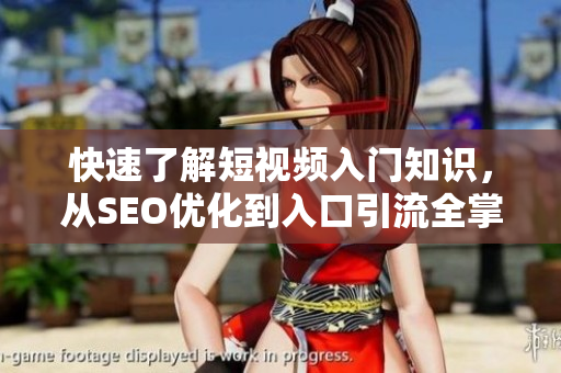 快速了解短視頻入門知識(shí)，從SEO優(yōu)化到入口引流全掌握