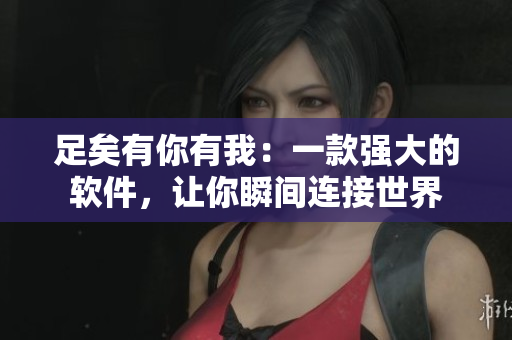 足矣有你有我：一款強(qiáng)大的軟件，讓你瞬間連接世界
