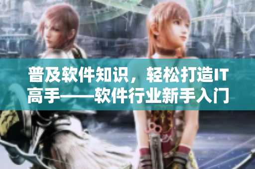 普及軟件知識，輕松打造IT高手——軟件行業(yè)新手入門指南