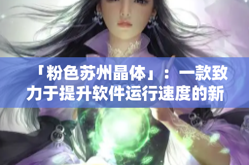 「粉色蘇州晶體」：一款致力于提升軟件運行速度的新型硬件