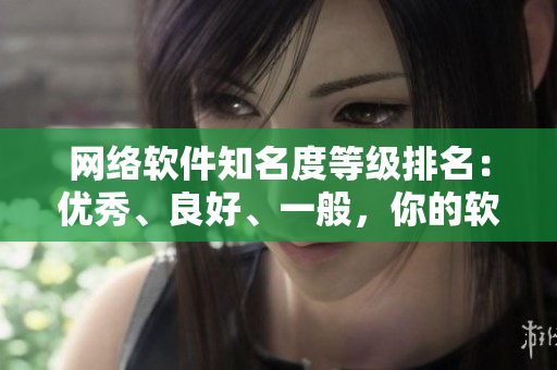 網(wǎng)絡(luò)軟件知名度等級(jí)排名：優(yōu)秀、良好、一般，你的軟件在哪一線？
