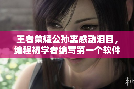 王者榮耀公孫離感動(dòng)淚目，編程初學(xué)者編寫(xiě)第一個(gè)軟件時(shí)的心路歷程