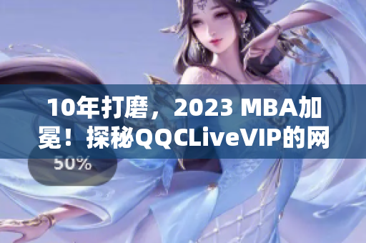 10年打磨，2023 MBA加冕！探秘QQCLiveVIP的網(wǎng)絡(luò)軟件卓越之路