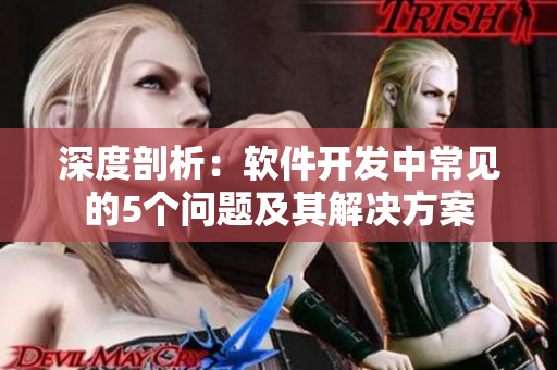 深度剖析：軟件開發(fā)中常見的5個(gè)問題及其解決方案