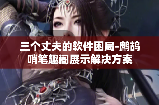 三個丈夫的軟件困局-鷓鴣哨筆趣閣展示解決方案