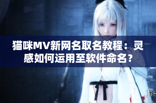 貓咪MV新網(wǎng)名取名教程：靈感如何運(yùn)用至軟件命名？