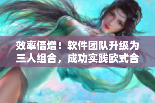 效率倍增！軟件團(tuán)隊(duì)升級(jí)為三人組合，成功實(shí)踐歐式合作模式