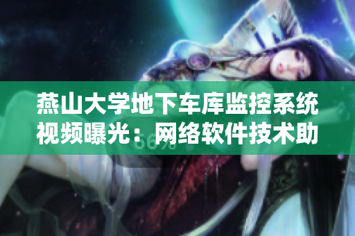 燕山大學(xué)地下車庫(kù)監(jiān)控系統(tǒng)視頻曝光：網(wǎng)絡(luò)軟件技術(shù)助力校園安防管理