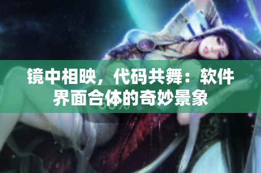 鏡中相映，代碼共舞：軟件界面合體的奇妙景象