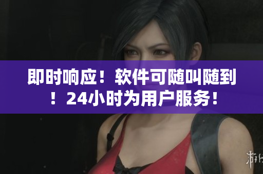 即時響應(yīng)！軟件可隨叫隨到！24小時為用戶服務(wù)！