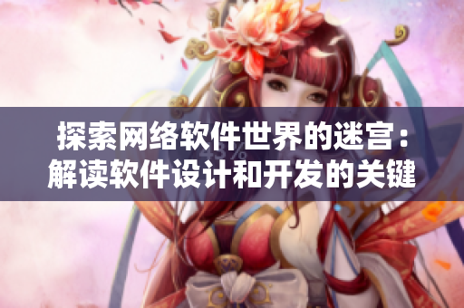 探索網(wǎng)絡(luò)軟件世界的迷宮：解讀軟件設(shè)計(jì)和開(kāi)發(fā)的關(guān)鍵路徑