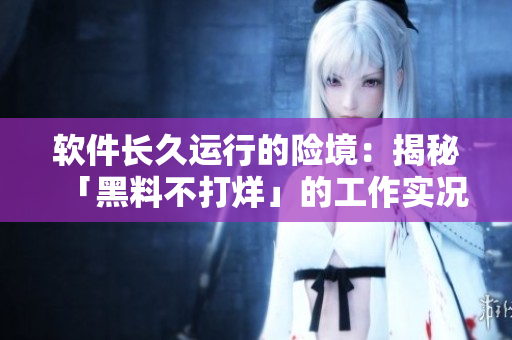 軟件長久運(yùn)行的險(xiǎn)境：揭秘「黑料不打烊」的工作實(shí)況