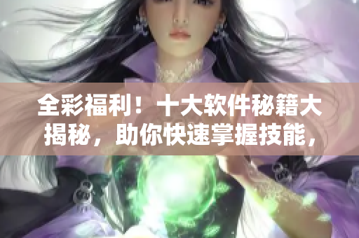 全彩福利！十大軟件秘籍大揭秘，助你快速掌握技能，提升實(shí)戰(zhàn)能力