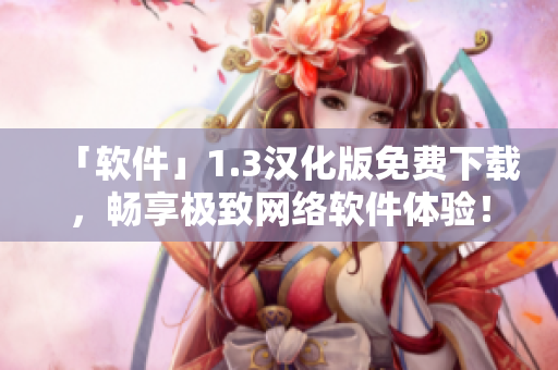「軟件」1.3漢化版免費(fèi)下載，暢享極致網(wǎng)絡(luò)軟件體驗(yàn)！