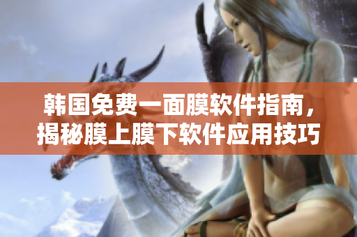韓國免費(fèi)一面膜軟件指南，揭秘膜上膜下軟件應(yīng)用技巧