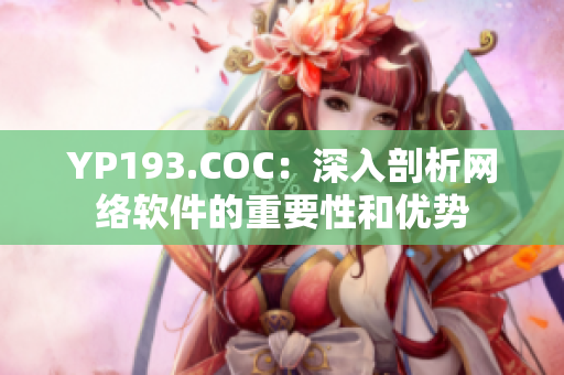 YP193.COC：深入剖析網(wǎng)絡(luò)軟件的重要性和優(yōu)勢