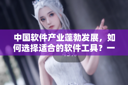 中國軟件產(chǎn)業(yè)蓬勃發(fā)展，如何選擇適合的軟件工具？一位編輯的經(jīng)驗(yàn)分享