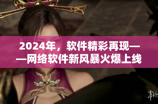 2024年，軟件精彩再現(xiàn)——網(wǎng)絡軟件新風暴火爆上線