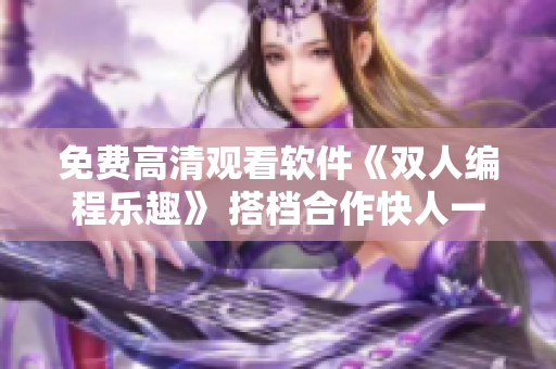 免費(fèi)高清觀(guān)看軟件《雙人編程樂(lè)趣》 搭檔合作快人一步 