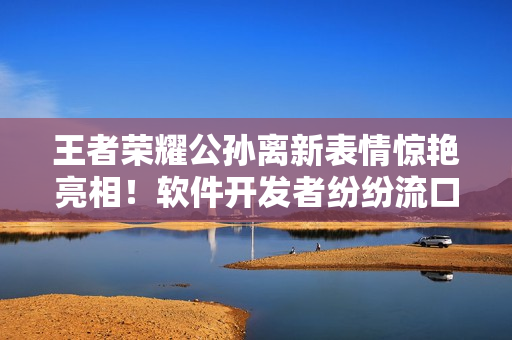 王者榮耀公孫離新表情驚艷亮相！軟件開發(fā)者紛紛流口水，快來看看！