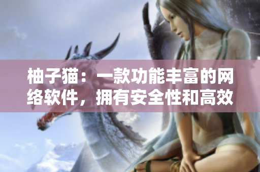 柚子貓：一款功能豐富的網(wǎng)絡軟件，擁有安全性和高效性雙保障