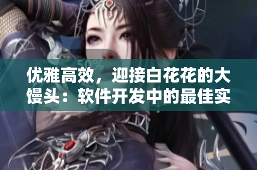 優(yōu)雅高效，迎接白花花的大饅頭：軟件開發(fā)中的最佳實踐