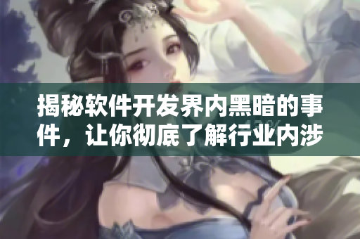 揭秘軟件開發(fā)界內(nèi)黑暗的事件，讓你徹底了解行業(yè)內(nèi)涉黑現(xiàn)狀!