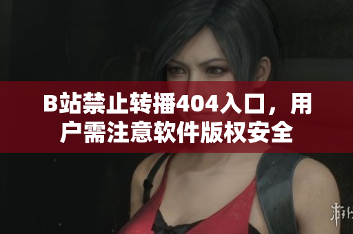 B站禁止轉(zhuǎn)播404入口，用戶需注意軟件版權(quán)安全