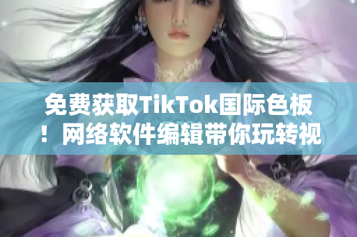 免費(fèi)獲取TikTok國際色板！網(wǎng)絡(luò)軟件編輯帶你玩轉(zhuǎn)視頻編輯新利器！