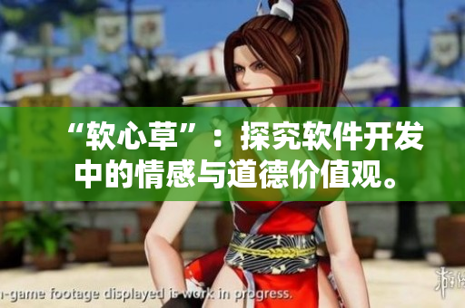 “軟心草”：探究軟件開發(fā)中的情感與道德價值觀。