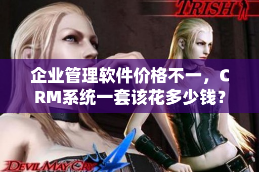 企業(yè)管理軟件價格不一，CRM系統(tǒng)一套該花多少錢？