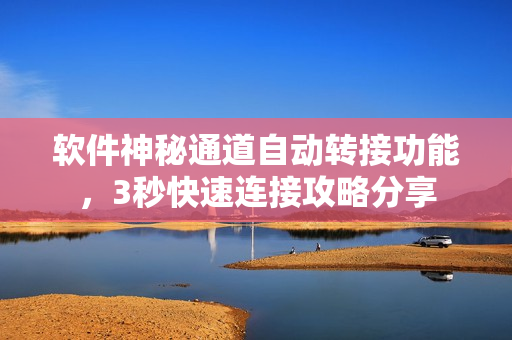 軟件神秘通道自動轉(zhuǎn)接功能，3秒快速連接攻略分享