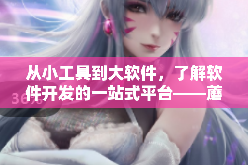 從小工具到大軟件，了解軟件開發(fā)的一站式平臺——蘑菇視頻