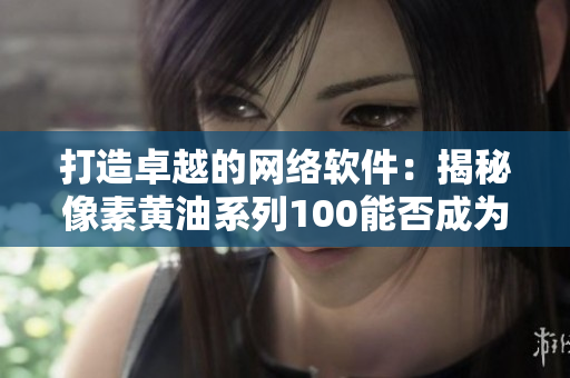 打造卓越的網(wǎng)絡(luò)軟件：揭秘像素黃油系列100能否成為開發(fā)利器？