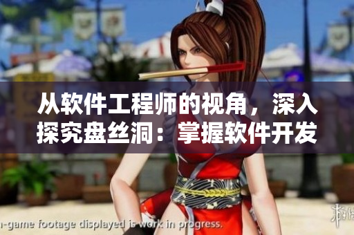 從軟件工程師的視角，深入探究盤絲洞：掌握軟件開(kāi)發(fā)過(guò)程中的關(guān)鍵技能